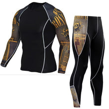 Load image into Gallery viewer, women's tracksuits Tights sports running suit thermal underwear base layer jogging Leggings Compression crossfit fitness tshirt